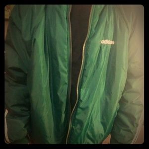 Vintage Adidas Reversible Varsity/Bomber Jacket